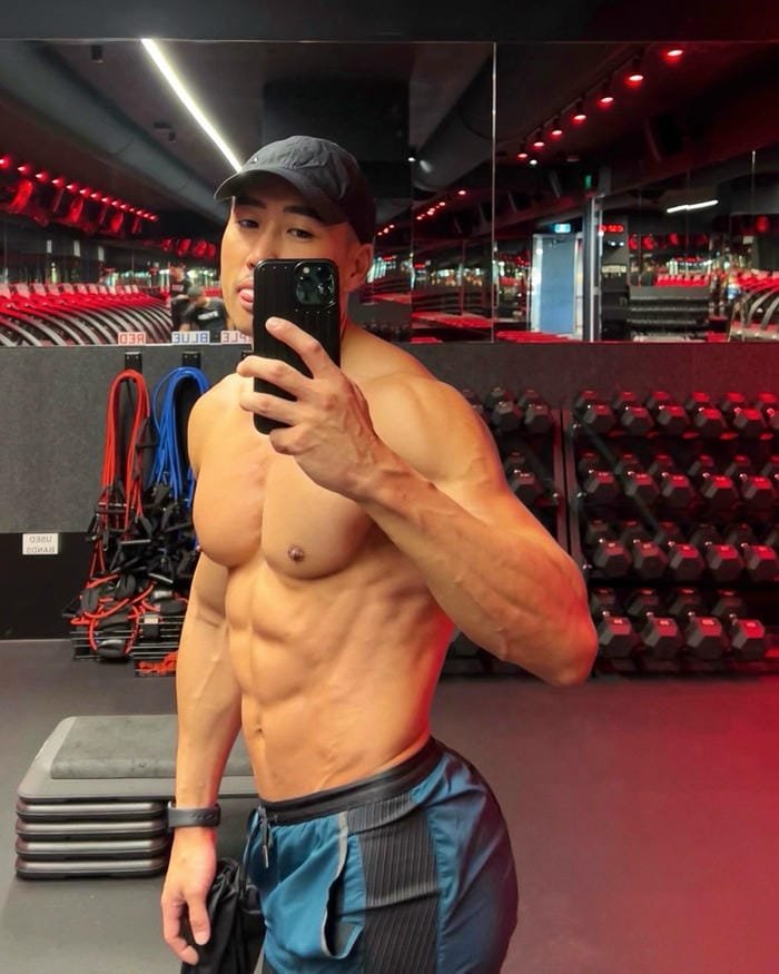 trai đẹp hàn quốc 6 múi phong trần