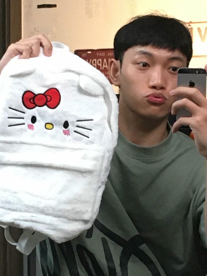 trai đẹp k8 với mái tóc đẹp