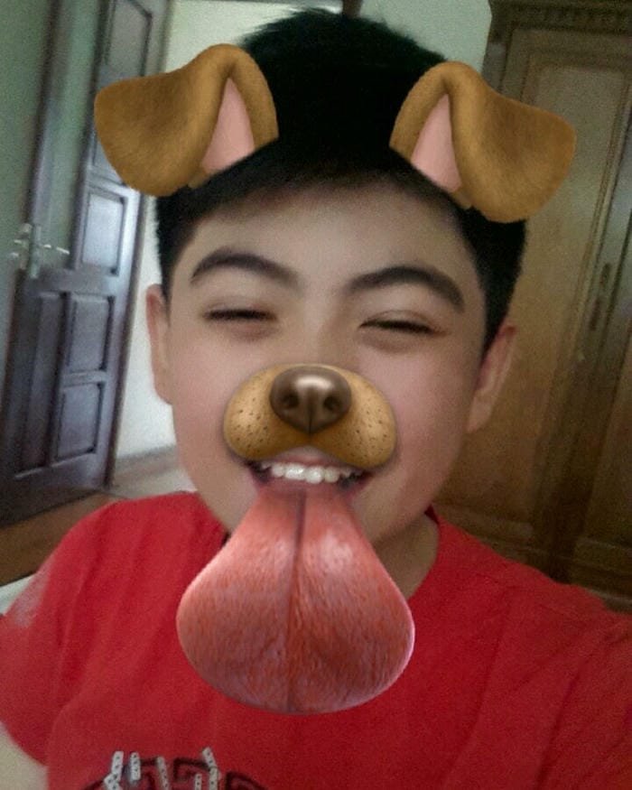 trai đẹp với filter ảnh