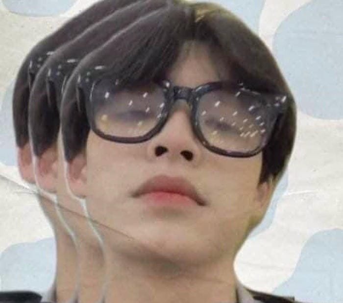 trai đẹp với filter nghệ thuật