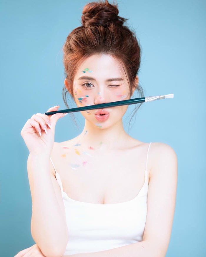 gái mạng cute bắt mắt