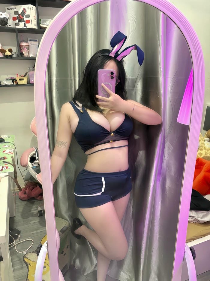gái xinh cosplay thỏ ấn tượng