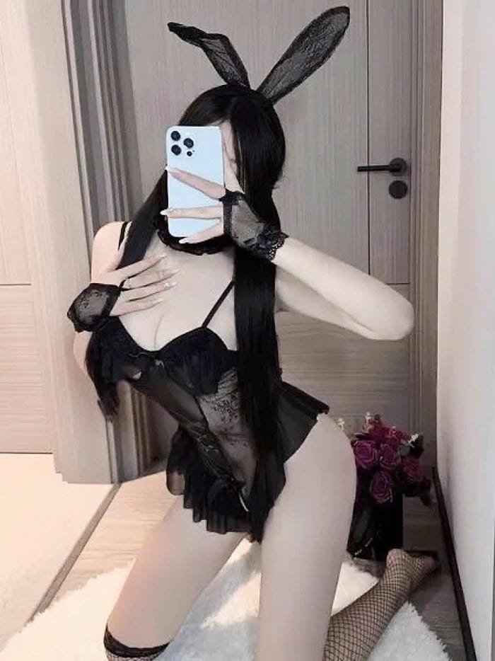 gái xinh cosplay thỏ đẹp