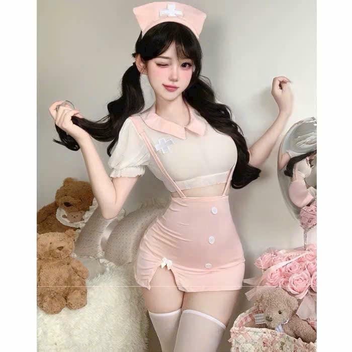 gái xinh cosplay y tá tinh tế
